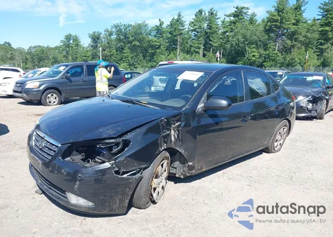 2008 Hyundai Elantra Gls/Se z USA, uszkodzony, nr VIN KMHDU46D88U497161